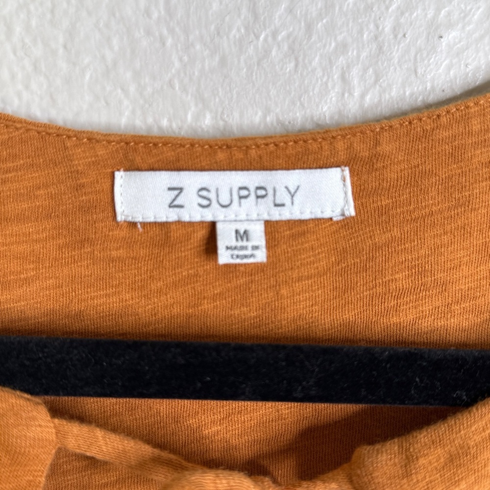 Z Supply Ventura mini dress in spice women’s medium EUC - Picture 3 of 7